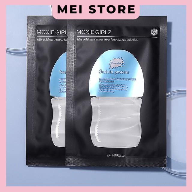 Mặt Nạ Sữa Tươi Seriein Prrotein MOXIE GIRLZ Dưỡng Trắng Cấp Nước