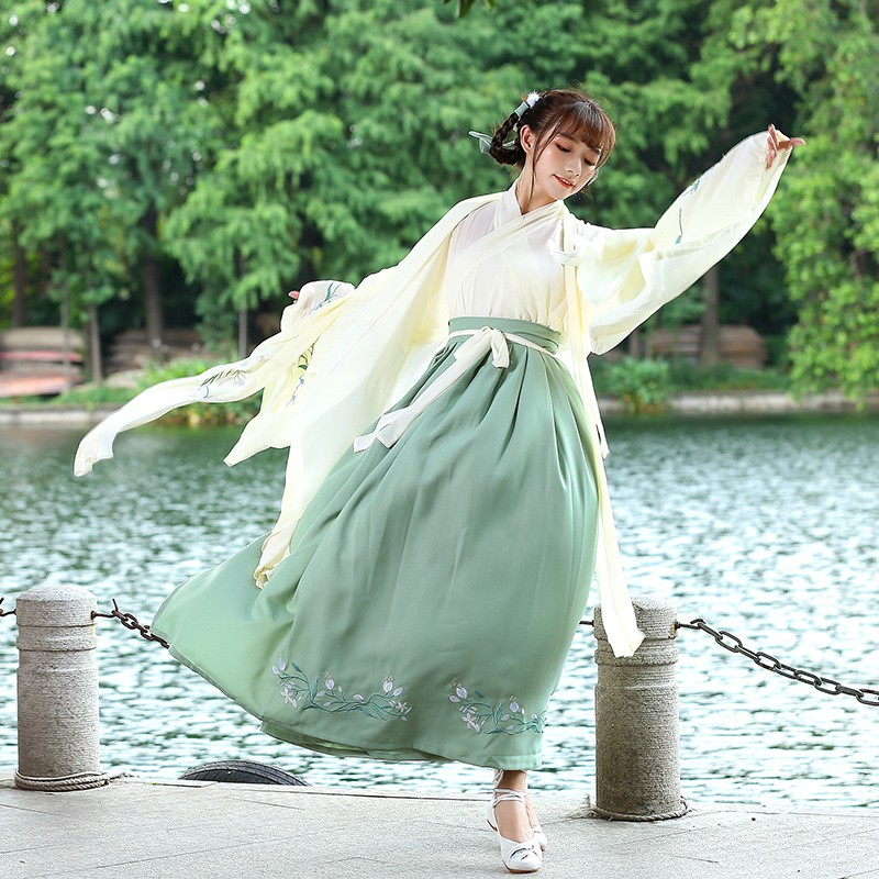 Hán phục Đậu Khấu Niên Hoa - Hanfu Đậu Khấu