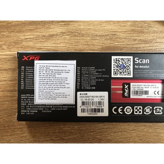 Ram ddr4 adata 16gb bus 3000mhz xpg gammix d10 - bảo hành chính hãng 60 tháng 95