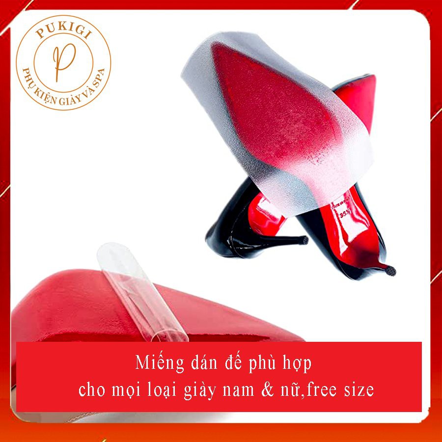 Dán đế giày 3M , Sole protector chống trơn trượt bảo vệ đế giày dụng cụ giày dép tiện ích giúp đế giày luôn mới