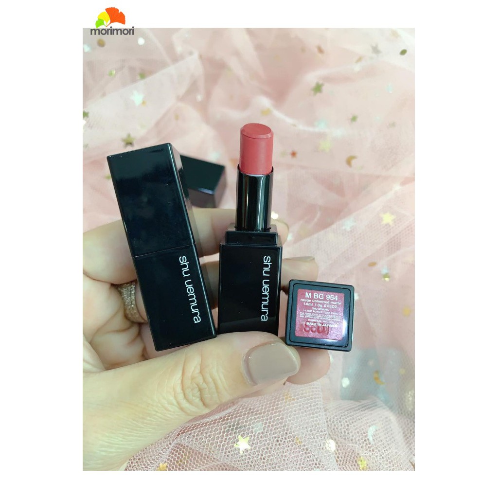 SON LÌ SHU MINI SIZE - MÀU MBG 954 HỒNG ĐẤT