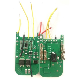 Mạch pin Makita 5S 18V - 21V 60A, giắc DC, sạc và bảo vệ pin Li-ion 18V - 21V