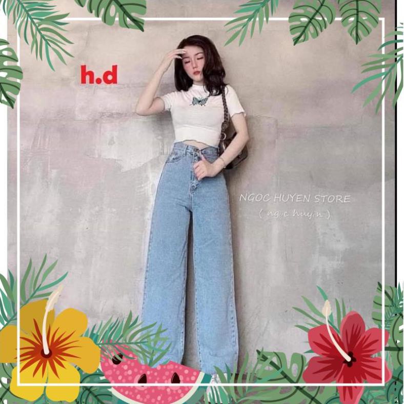 Sét áo crt bướm bozip + bò rộng rua HD98 ATSHOP CHUYÊN SỈ LẺ THỜI TRANG