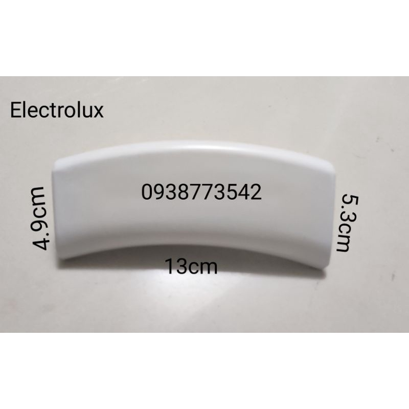 tay nắm cửa máy giặt Electrolux màu trắng