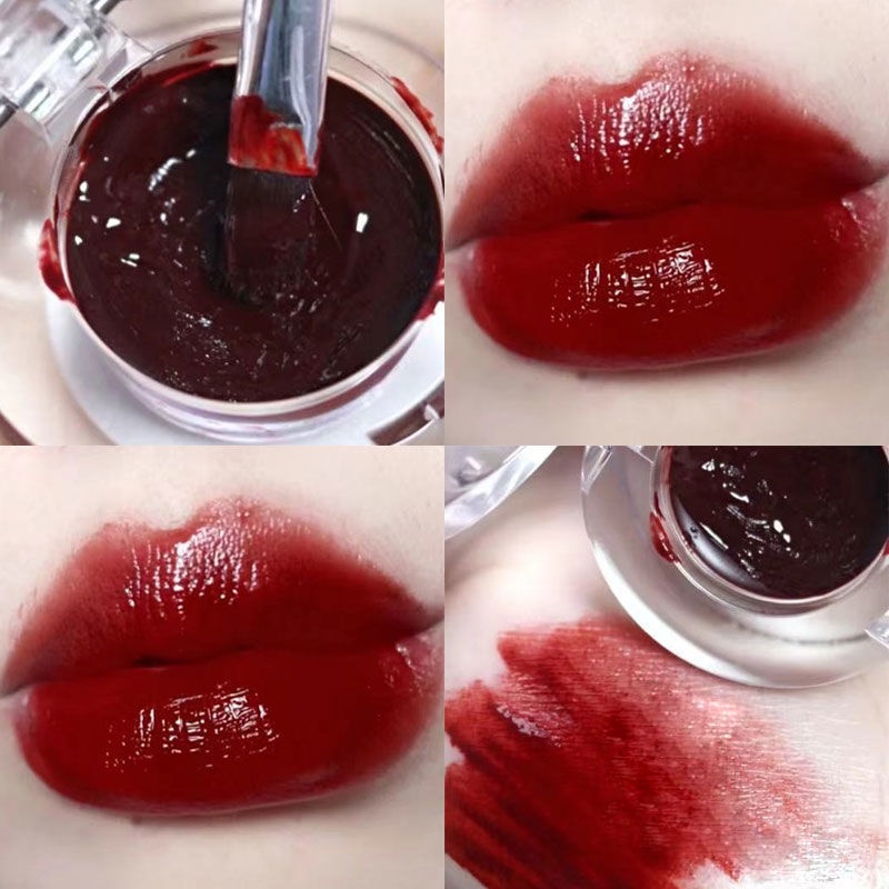 Son Kem Lì Không Chứa IEID Kèm Cọ Trang Điểm Trái Tim