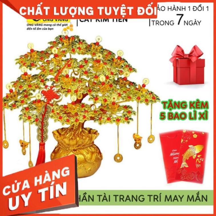 [ Bán Lẻ Giá Sỉ ] Cây Mai Trang Trí, Cây Kim Tiền Tài Lộc Để Bàn Trang Trí Cho Tết 2021, Mẫu Hót Cho Tết 2021