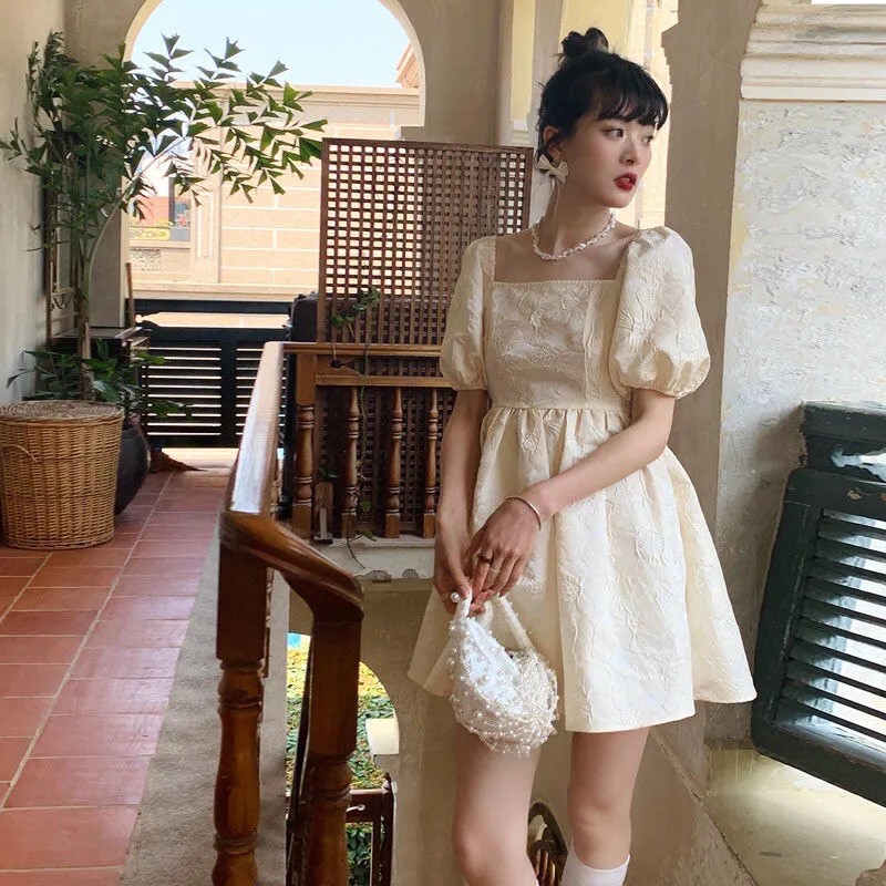 Váy Baby DoLL Cut out Thắt Nơ | BigBuy360 - bigbuy360.vn