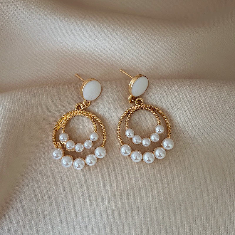 Bông Tai Dáng Dài Phong Cách Retro Thời Trang Cho Nữ