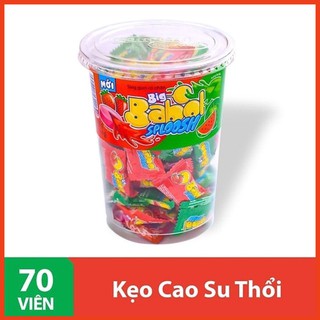 Combo Kẹo Ly Big Babol Nhân Trái cây hỗn hợp.