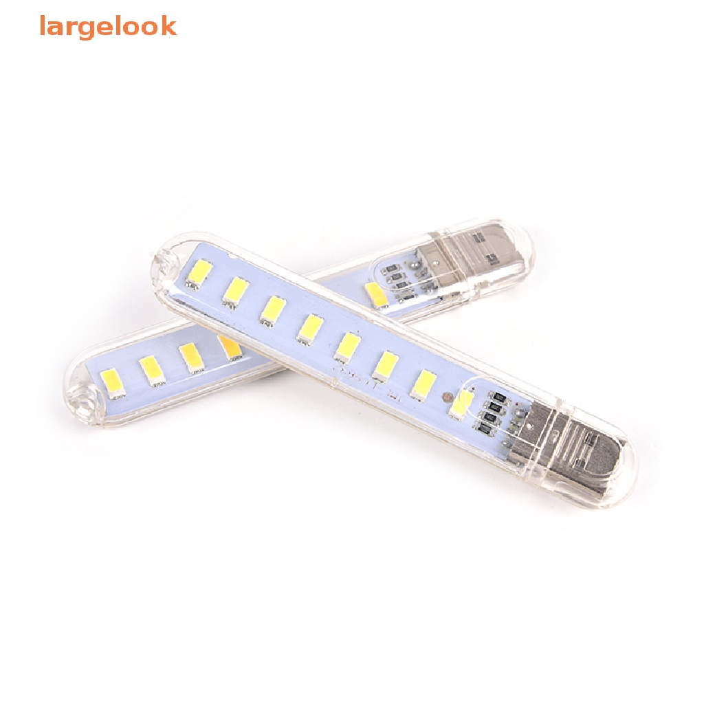 Đèn LED USB Mini 8 Bóng Di Động Tiện Dụng Cho PC / Laptop