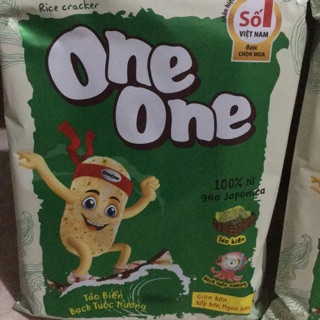Bánh gạo one one vị tảo biển 104 g