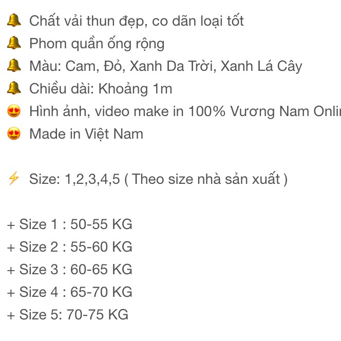 Quần thể dục nam 1 sọc, đồng phục học sinh, size từ 50kg - 75kg có video, VƯƠNG NAM