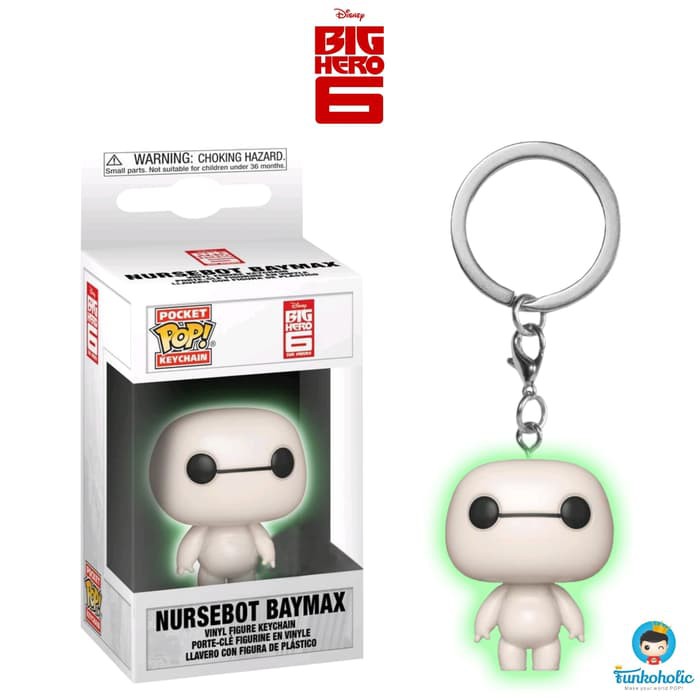 Funko Móc Khóa Hình Baymax Trong Phim Big Hero 6