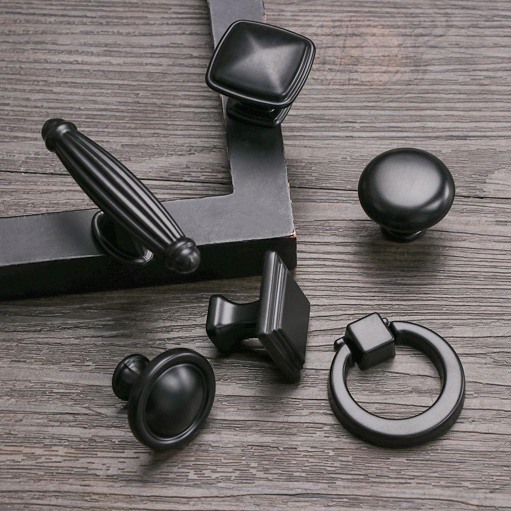 Lakamier Tay Nắm Cửa Tủ Màu Đen Nhiều Kiểu Dáng Phong Cách Đa Dạng