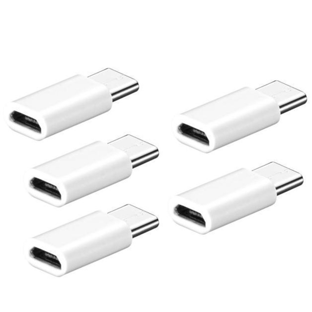 Bộ 5 đầu nối cổng Micro USB loại USB-C cho Samsung Galaxy S8 Nokia V13