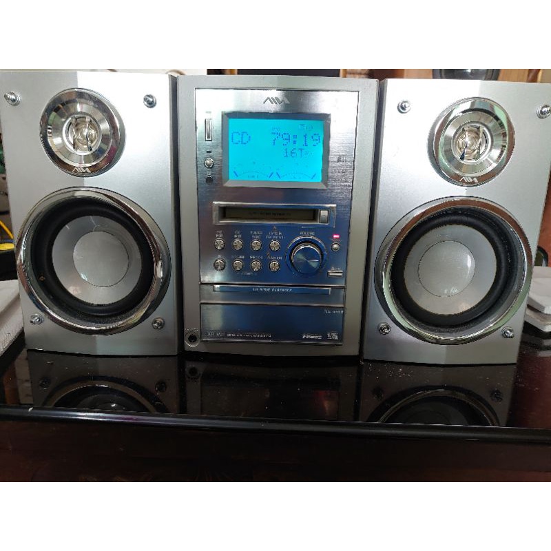 Dàn mini Aiwa LMJ1 Nhật bãi nguyên bản nghe cd, aux