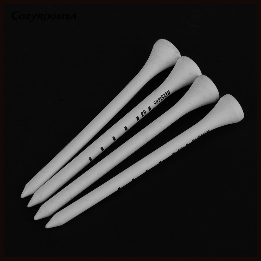 Bộ 80 tee gỗ chuyên nghiệp kích thước 83mm cho đánh golf