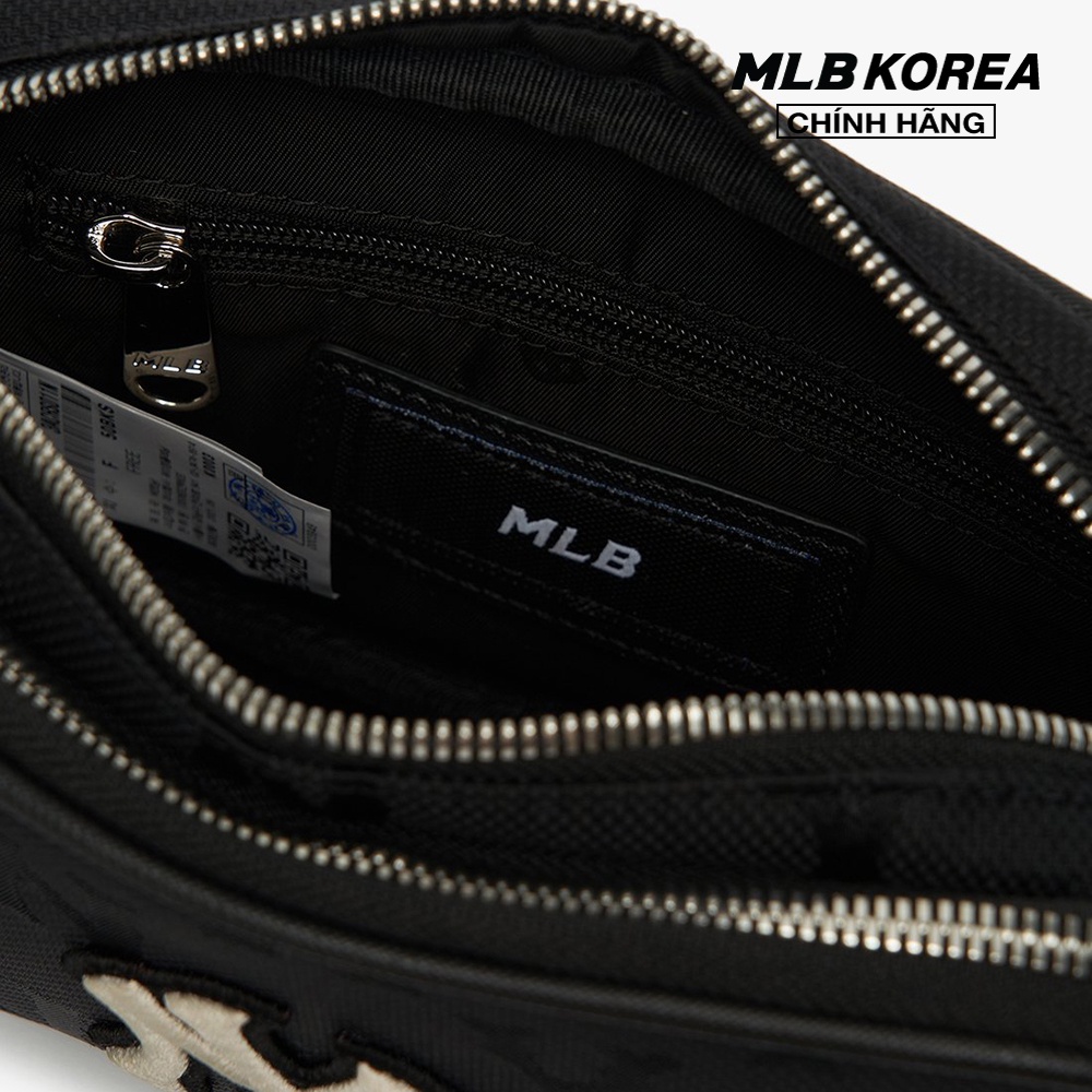 MLB - Túi đeo chéo chữ nhật Mini Nylon Monogram 3ACRS011N-50BKS