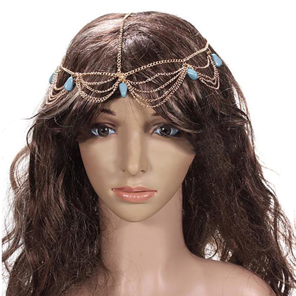 Vòng cài tóc hình vương miện phong cách bohemian thanh lịch dành cho bạn nữ