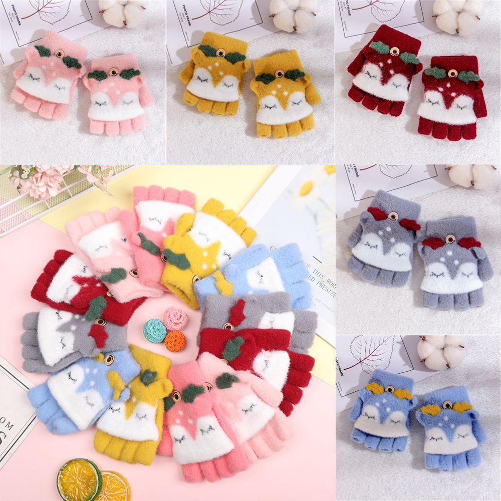Găng Tay Giữ Ấm Hoạt Hình Dễ Thương Cho Bé 0-6 Tuổi MIHAN1