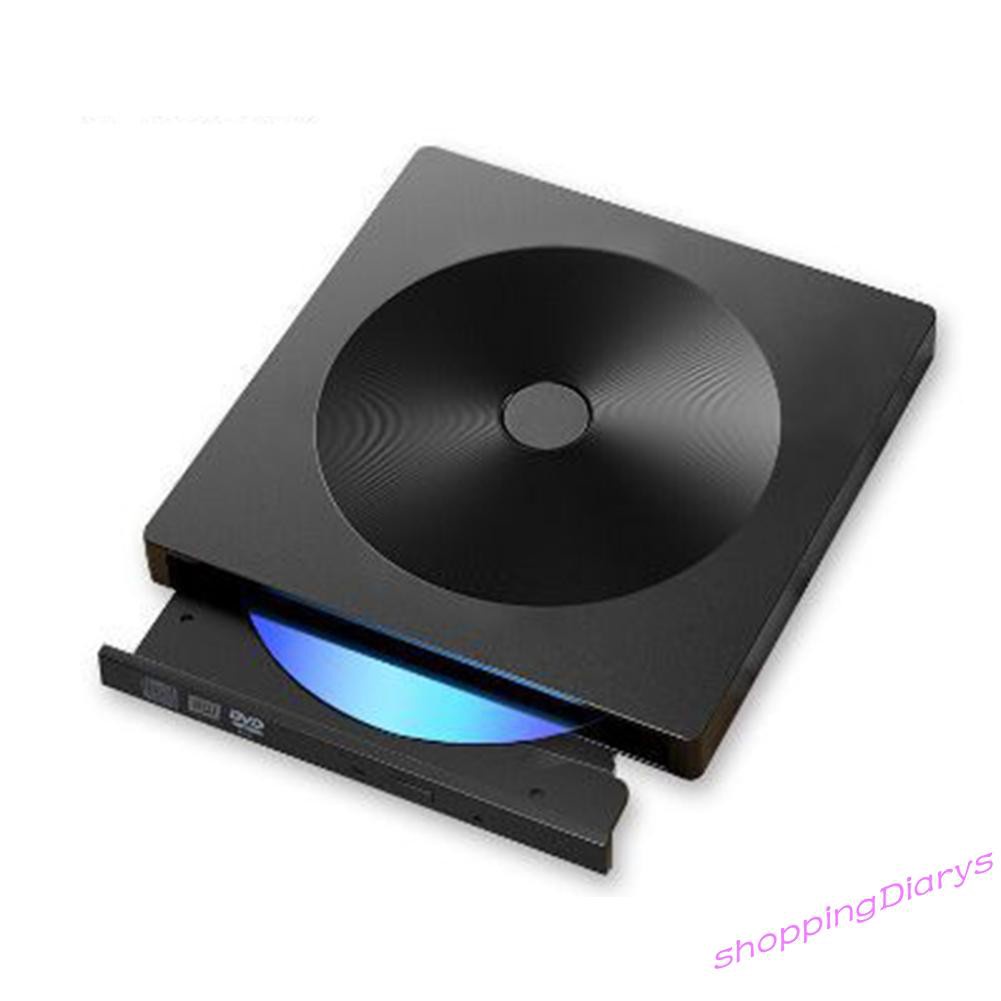 ✤Sh✤ Ultra Slim External Optical Drive USB 3.0 USB Type C CD DVD ROM Writer