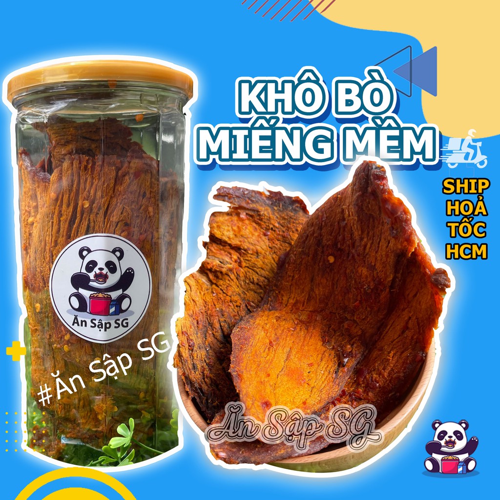 Khô Bò Miếng Mề Cay Loại 1 - Chuẩn Vị 100% Bò Hủ Pet 300G | BigBuy360 - bigbuy360.vn