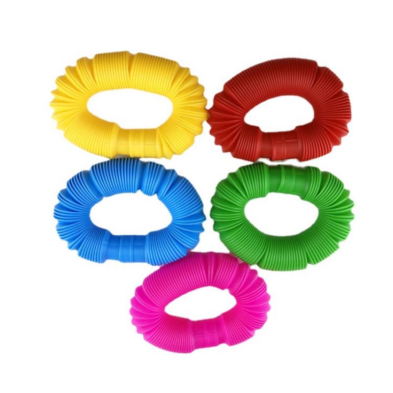 Set 5 Đồ Chơi Vòng Tròn Nhựa Nhiều Màu Cho Bé