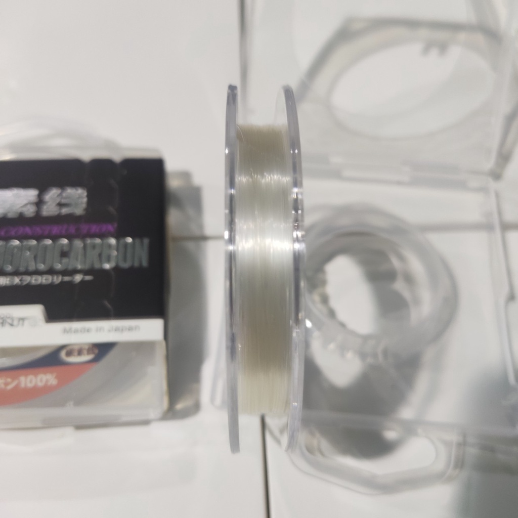 Dây cước câu cá chuyên làm thẻo FC FLUOROCARBON 50m  hàng xịn  janpan tàng hình, Dây thẻo