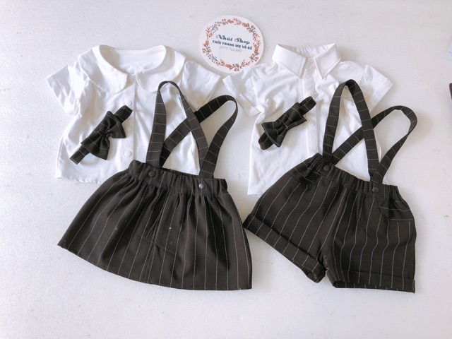 Set yếm công tử cho bé 6-25kg