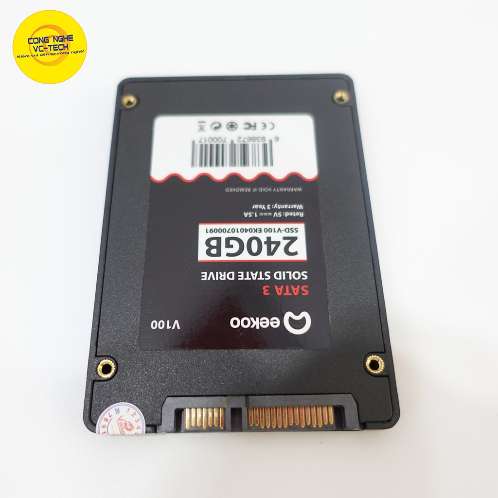 Ổ cứng SSD Eekoo 120GB/128GB/240GB dùng cho laptop máy tính bảo hành 3 năm