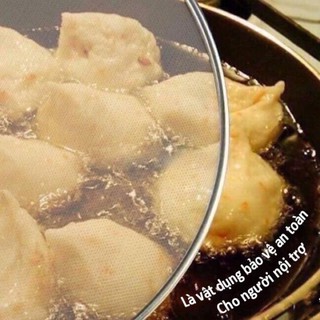đậy chảo chống dầu mỡ bắn