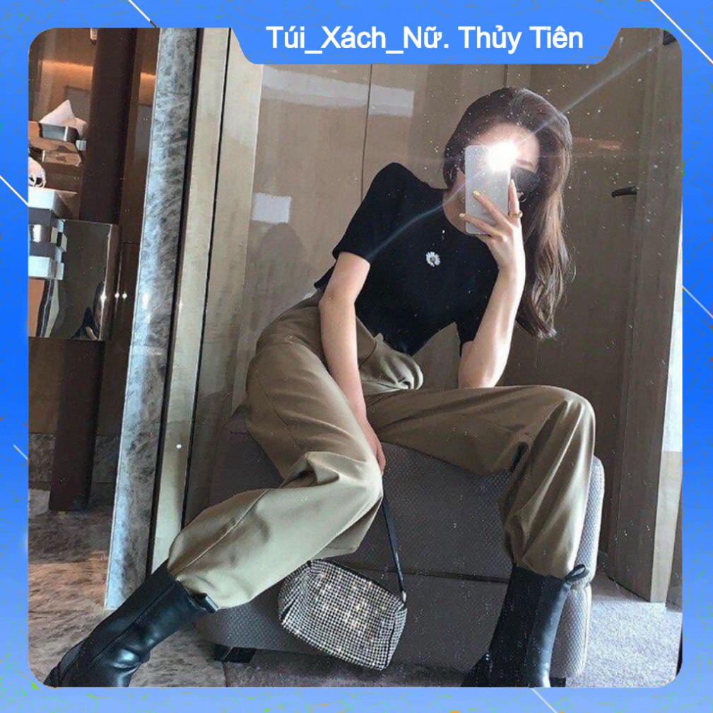 (Giá Gốc) ÁO CROPTOP HOA HƯỚNG DƯƠNG MẶT CƯỜI 4 màu hot - ÁO THUN BODY KIỂU TÍM XANH NEON ĐEN TRẮNG -👗TTshop👑