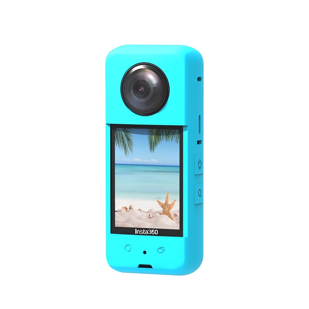 Ốp Điện Thoại Silicone Chống Bụi Chống Rơi Cho Insta360 X3 Panoramic Action Insta360 ONE X3