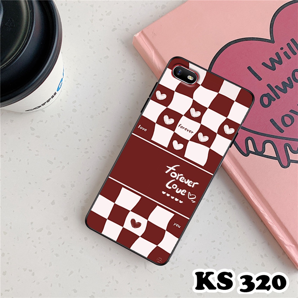 Ốp lưng Oppo A1k - Realme C1 - Ốp Oppo in hình họa tiết caro - Chất liệu TPU siêu bền, sang trọng