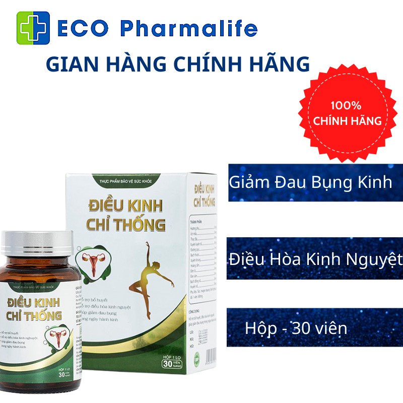 Điều kinh chỉ thống, hỗ trợ bổ huyết, điều hòa kinh nguyệt, giúp giảm đau bụng trong ngày hành kinh