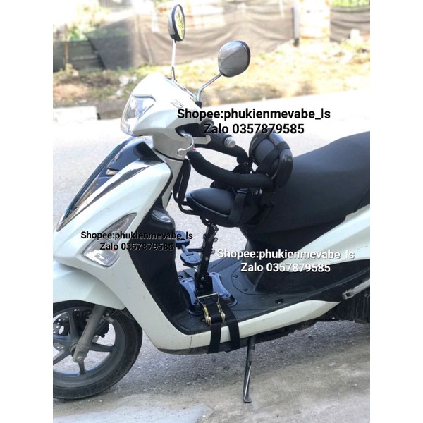 XN128-Ghế ngồi xe máy, xe máy điện xoay ngả 128 có giảm xốc