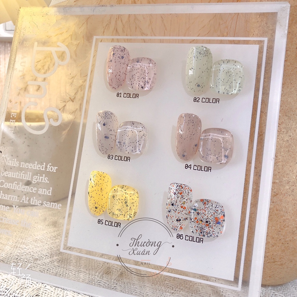 Set sơn ngũ cốc BNS 6 màu
