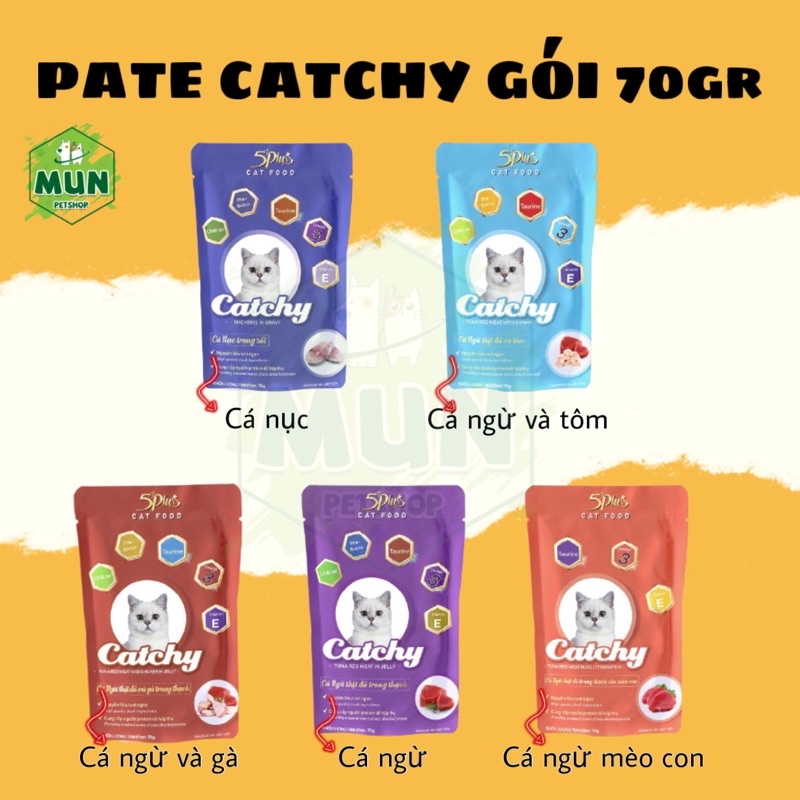 Pate Catchy Gói 70gr