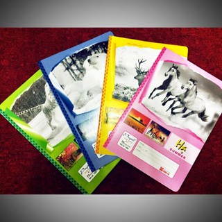 Set 10 Vở Hồng Hà 4 mùa 72 trang chuẩn đẹp