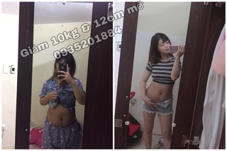 Combo tan mỡ bụng