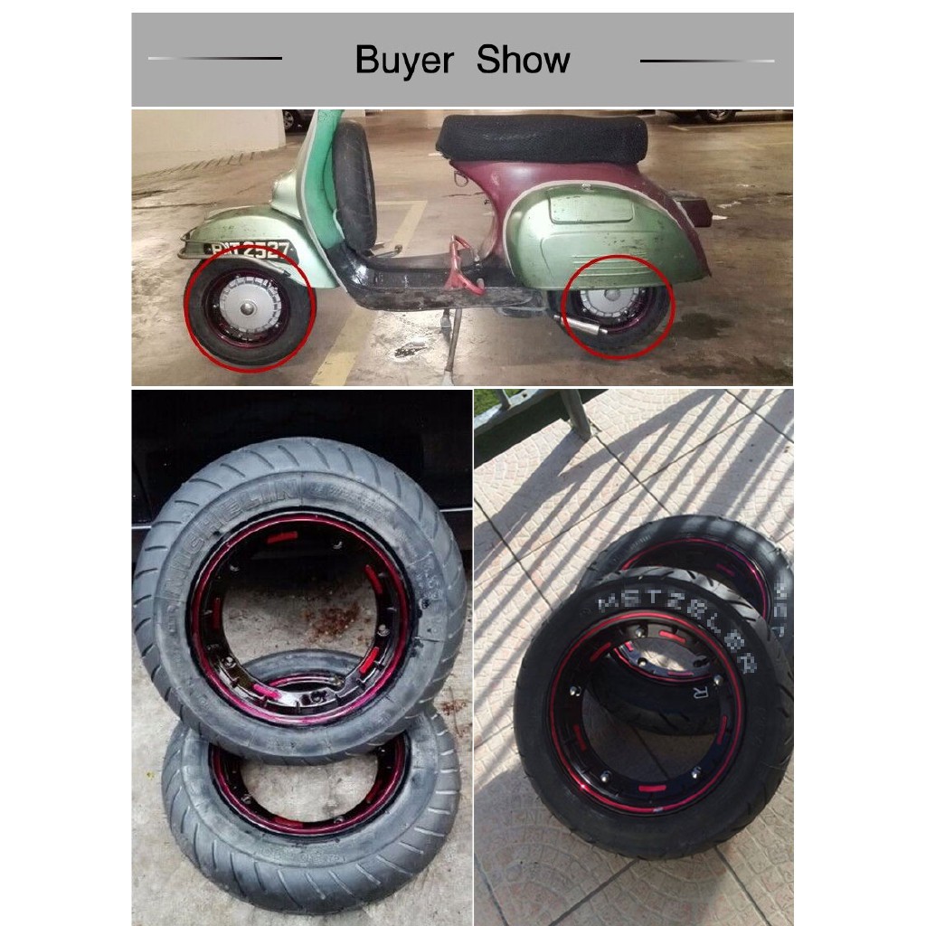 1 Cặp Vành Bánh Xe 25.4 cm Cho Piaggio Vespa