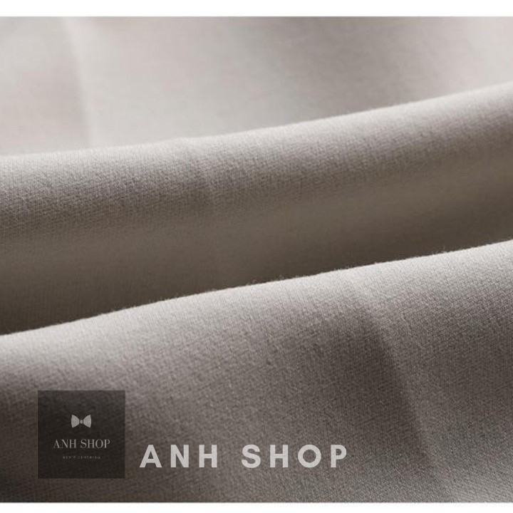 Quần Tây Âu Nam Trắng Kem dáng côn, vải cotton đẹp, chất co giãn cao cấp, phong cách công sở lịch lãm thời trang | BigBuy360 - bigbuy360.vn