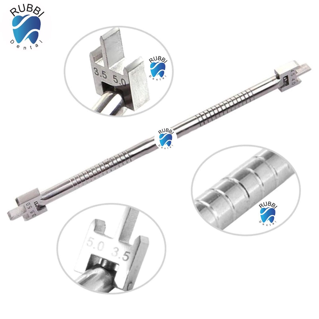 Thước đo mắc cài dùng trong chỉnh nha được nhiều bác sĩ tin dùng