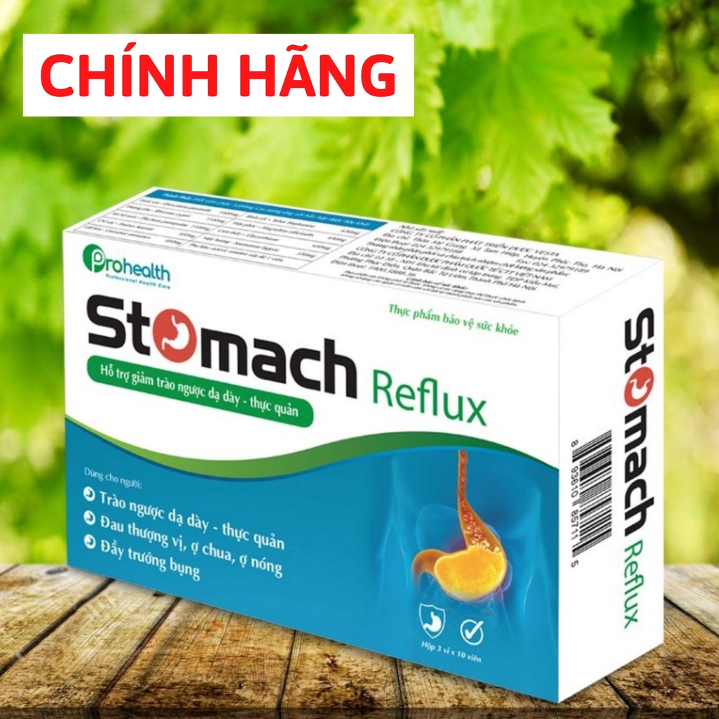 [LƯU MÃ GIẢM 20K] Stomach Reflux - Hỗ trợ giảm TRÀO NGƯỢC DẠ DÀY