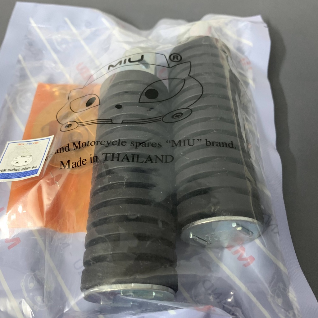 Cao su gác chân TRƯỚC/ SAU HONDA DREAM, hàng chính hãng MIU Thái Lan nhập khẩu 100% - cam kết chất lượng