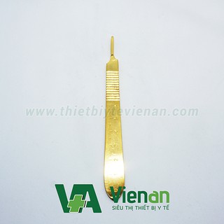 Cán dao số 3 mạ vàng có thước đo
