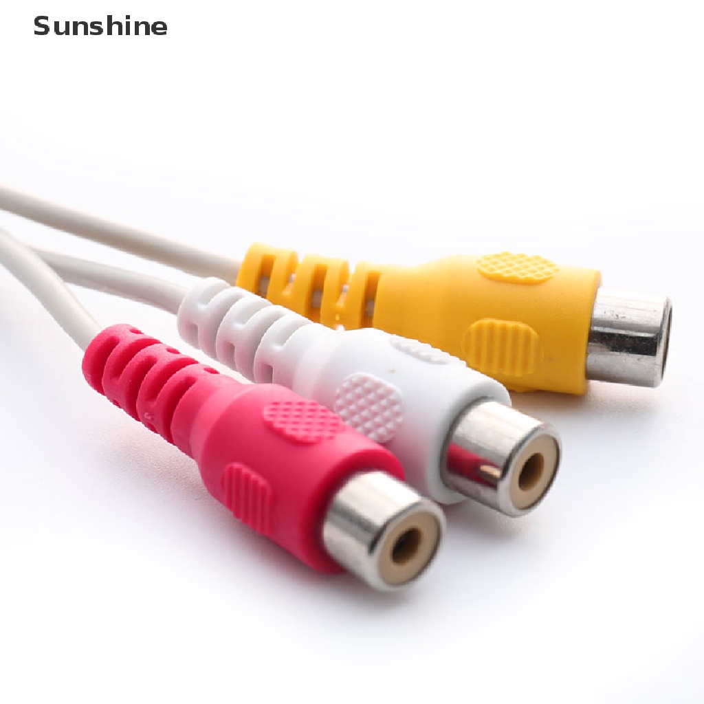 Đầu Chuyển Đổi Âm Thanh RCA Sang AV Giắc Cắm 3.5mm Cho Video / Âm Thanh