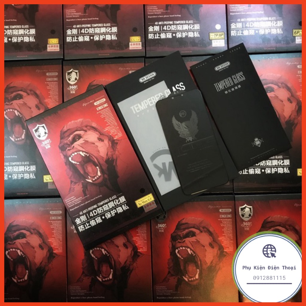 💥ĐÃ CÓ IPHONE 12 PRO MAX💥SIÊU KÍNH CƯỜNG LỰC KING KONG CHỐNG NHÌN TRỘM 11 XS MAX X XS XR 8plus 7plus 8 7 6splus 6p