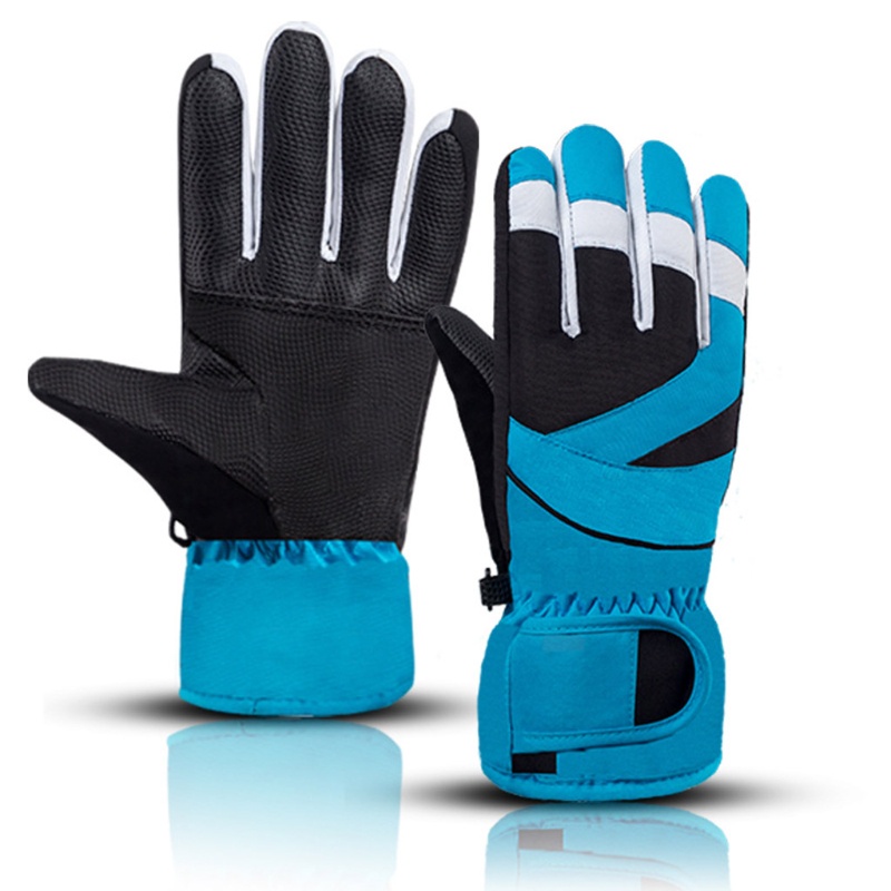 Găng Tay Giữ Ấm Dày Dặn Chống Gió Chống Thấm Nước Dùng Trượt Tuyết / Đạp Xe Cho Bé B