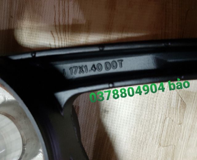 Bánh mâm 5 cây RS thắng đùm có chữ honda cây lớn như hình GẮN WAVE RS,  WAVE S, REM